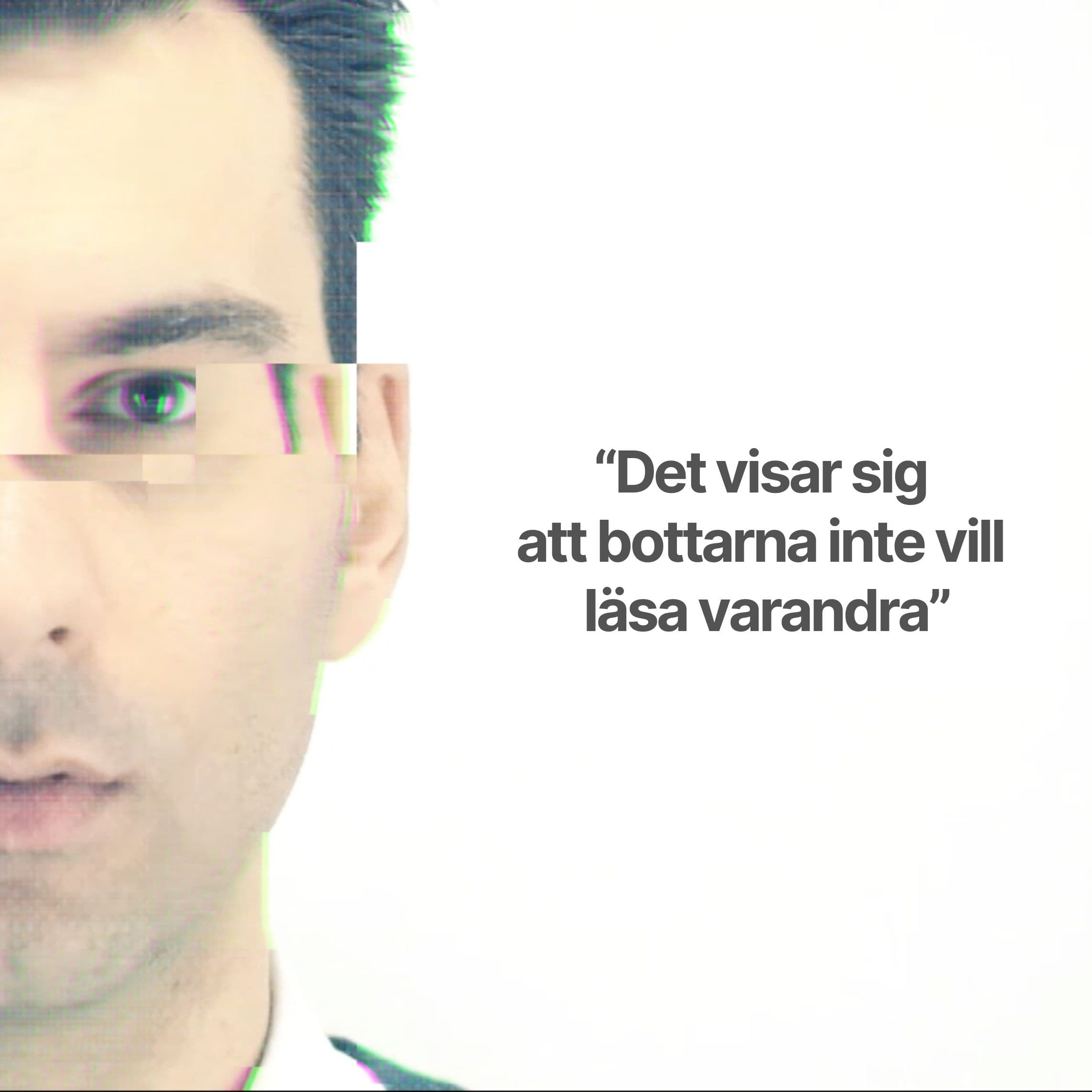 Jimmy Hanna: Det visar sig att bottarna inte vill läsa varandra.